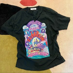 Free People Colorful Concert T-Shirt